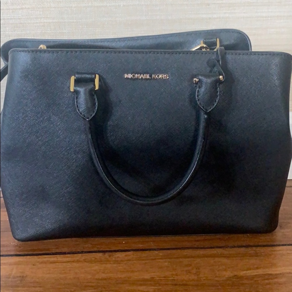 Michael Kors Jet Set Crossgrain Leather Crossbody